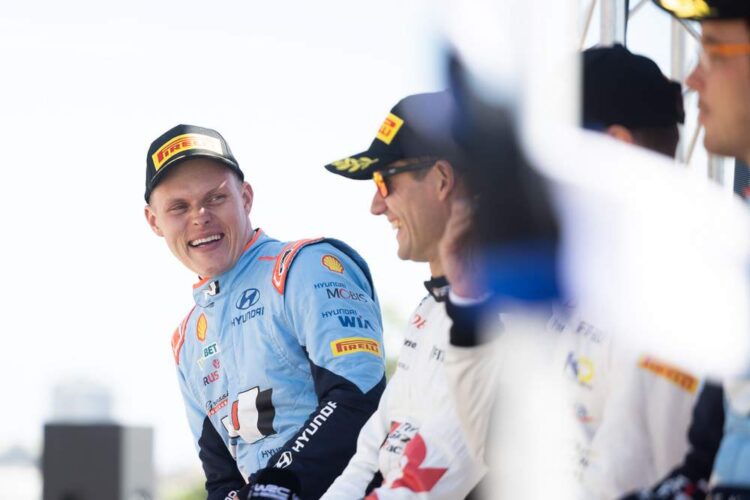 Ott Tanak Portugali rallil, Foto: Dufour Fabien / Hyundai Motorsport GmbH