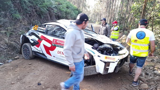 PILTUUDIS: Jaapani autoralli tulevikulootus tegi Portugali rallil tõsise avarii