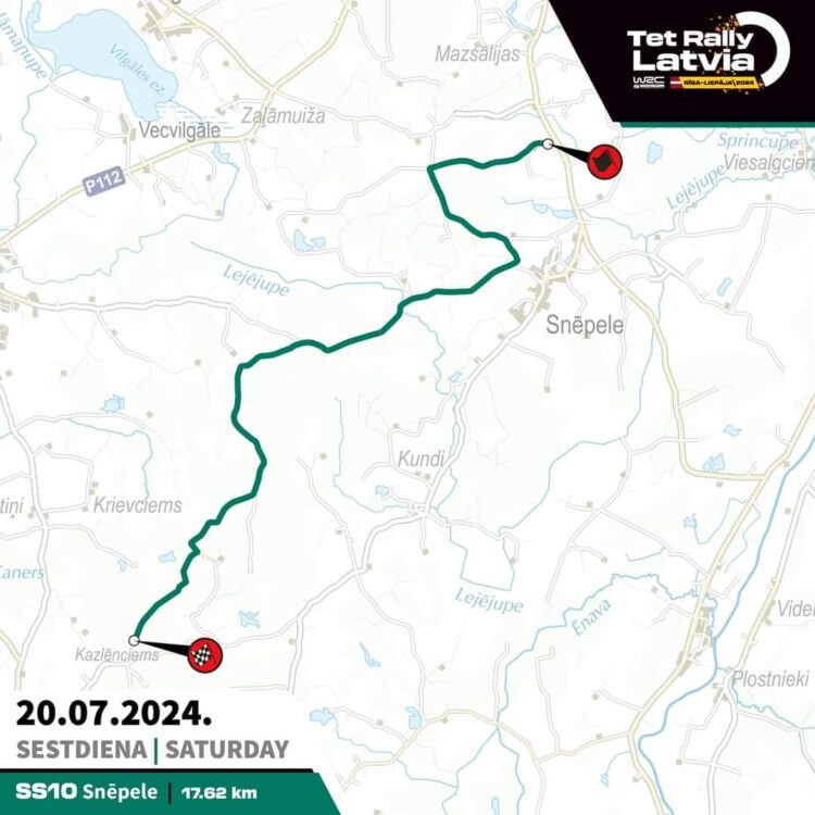 Avalikustati Läti WRC-etapi kiiruskatsete asukohad ja kaardid