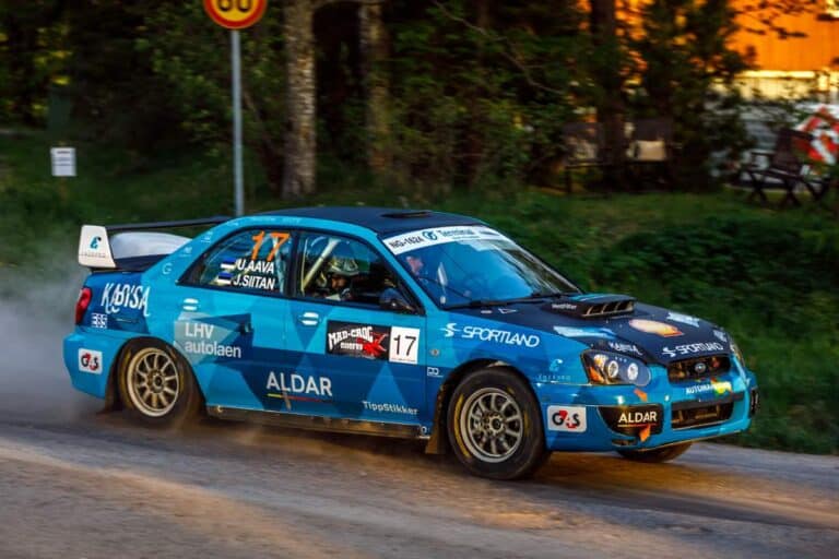 Urmo Aava ja Janno Siitan, Mad-Croc Länsirannikon ralli - Foto-Pille Russi