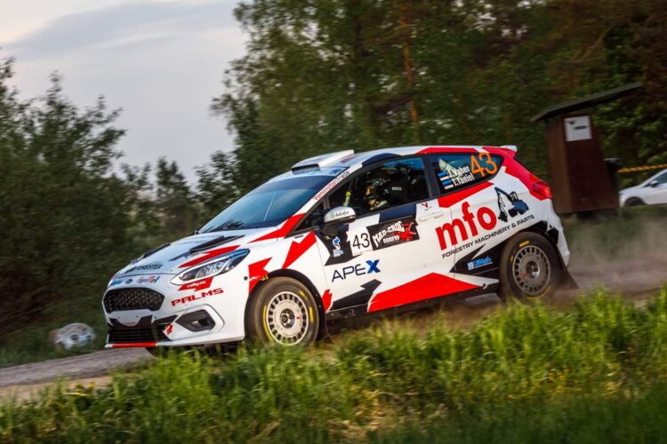 Mad-Croc Länsirannikon ralli avapäeva parimad eestlased olid Egon Kaur ja Allan Birjukov – FOTOGALERII