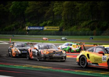 Reimann ja EST1 Racing näitasid Beneluxi Porsche Carrera Cup debüüdil Belgias head kiirust