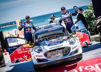 Adrien Fourmaux Portugali rallil. Foto: M-Sport