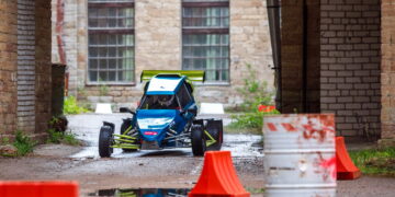 Narva Kreenholmi sprint toimub väga erilises ümbruses. Foto: Pille Russi
