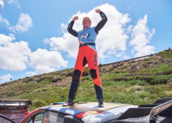 Ott Tänak, Sardiiinia 2024, Foto: Vincent Thuillier / Hyundai Motorsport GmbH