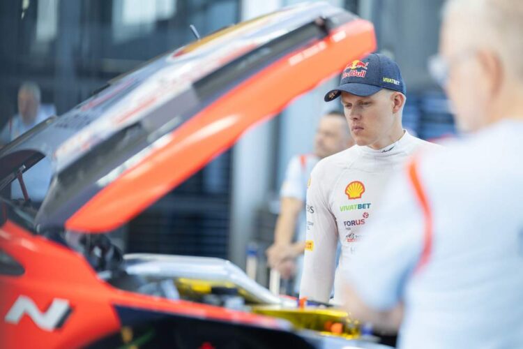 Ott Tänak, Foto: Dufour Fabien / Hyundai Motorsport GmbH