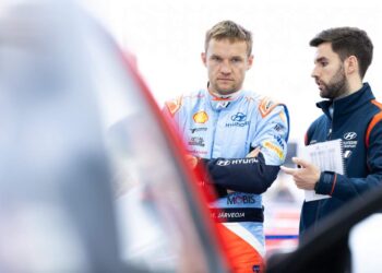 Martin Jarveoja Portugali rallil, Foto: Dufour Fabien / Hyundai Motorsport GmbH
