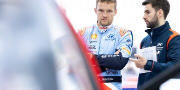 Martin Jarveoja Portugali rallil, Foto: Dufour Fabien / Hyundai Motorsport GmbH