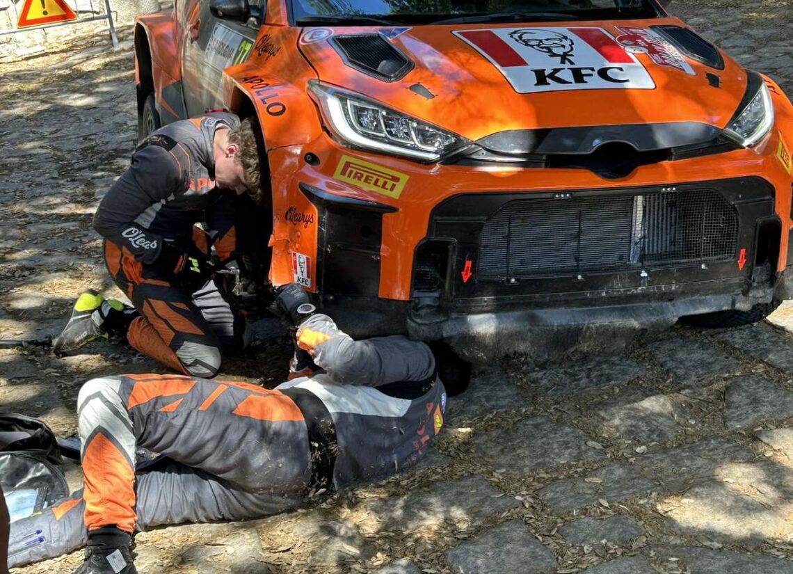 Robert Virves ja Aleks Lesk lõpetasid hooaja esimese võistluse WRC2 ...