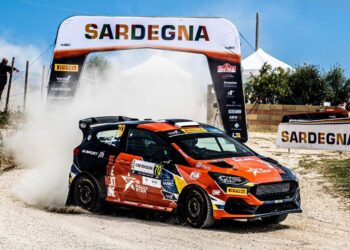 Romet Jürgenson ja Siim Oja Sardiinia rallil 2024, Foto: facebook.com/fiarallystar