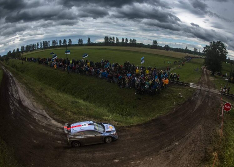 Thierry Neuville ja Nicolas Gilsoul Poola ralli 2017, Foto: Jaanus Ree / Red Bull Content Pool