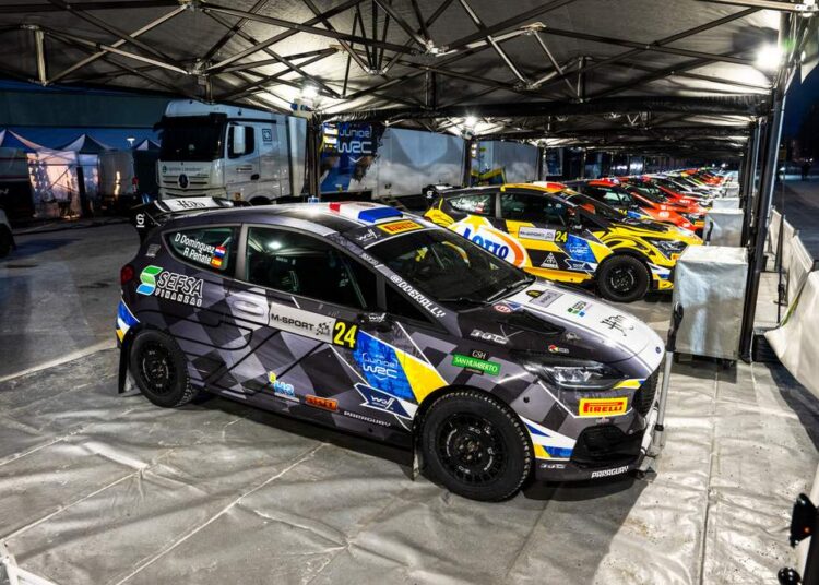 Junior WRC meeskondade autod 2024. Rootsi rallil, Foto: Jaanus Ree / Red Bull Content Pool