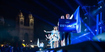 2022. aasta mootorispordimängude avamine. Foto: SRO / Nico Deumille