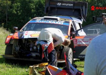 Kokkupõrge hirvega toimus kiirusel 189 km/h – Video Tänaku kommentaaridega