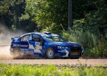 Mullusel Cesise rallil olid eestlastest parimad Timmu Kõrge / Arro Vahtra. Foto: Ave Pärn