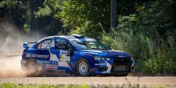 Mullusel Cesise rallil olid eestlastest parimad Timmu Kõrge / Arro Vahtra. Foto: Ave Pärn