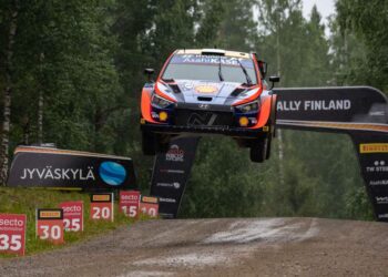Ott Tanak ja Martin Jarveoja, 2022 Soome ralli, Foto: Dufour Fabien /Hyundai Motorsport GmbH