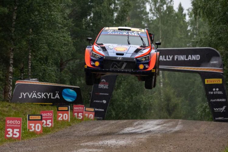 Ott Tanak ja Martin Jarveoja, 2022 Soome ralli, Foto: Dufour Fabien /Hyundai Motorsport GmbH