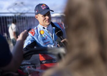 Ott Tänak Läti rallil 2024, Foto: Austral / Hyundai Motorsport GmbH