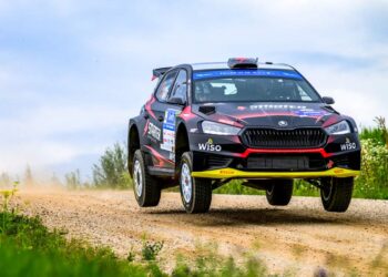 Robert Virves Rally Estonia testikatsel, Foto: André Lavadinho / andre@at-world.com