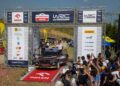Robert Virves ja Aleks Lesk Poola ralli võitu tähistamas - Foto - André Lavadinho