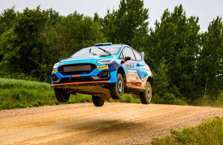 Patrick Enok ja Silver Simm Rally Estonia 2024, Foto: @World / Red Bull Content Pool 