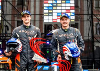 Georg Linnamäe ja James Morgan Rally Estonia 2024 võitjad, Foto: @World / Red Bull Content Pool