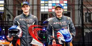 Georg Linnamäe ja James Morgan Rally Estonia 2024 võitjad, Foto: @World / Red Bull Content Pool