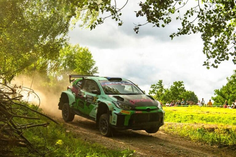 Gregor Jeets Läti rallil 2024, Foto: Jaanus Ree / Red Bull Content Pool