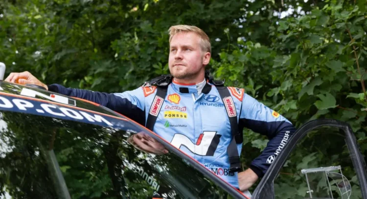 Esapekka Lappi. Foto: Dufour Fabien/ Hyundai Motorsport GmbH