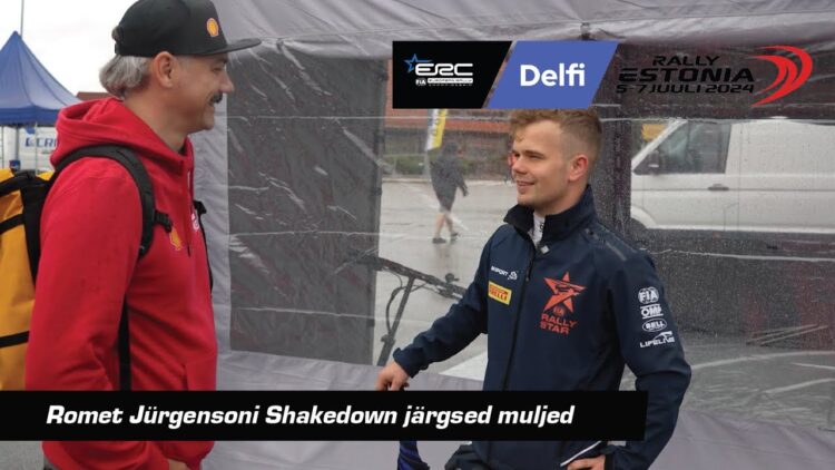 Masinawärk: Vaata ja kuula mida rääkis Romet Jürgenson peale Rally Estonia testikatset