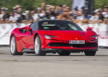 Maksim Zolotarjov võitis Ferrari SF90-ga 2022. aastal. Foto: Marek Potti