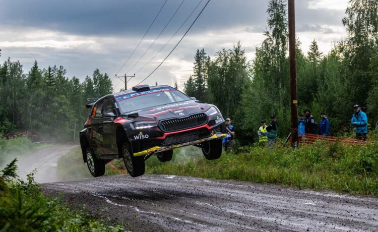 Robert Virves ja Aleks Lesk, Soome MM-rallil, Foto: Honza Fronek, Rally-Mania