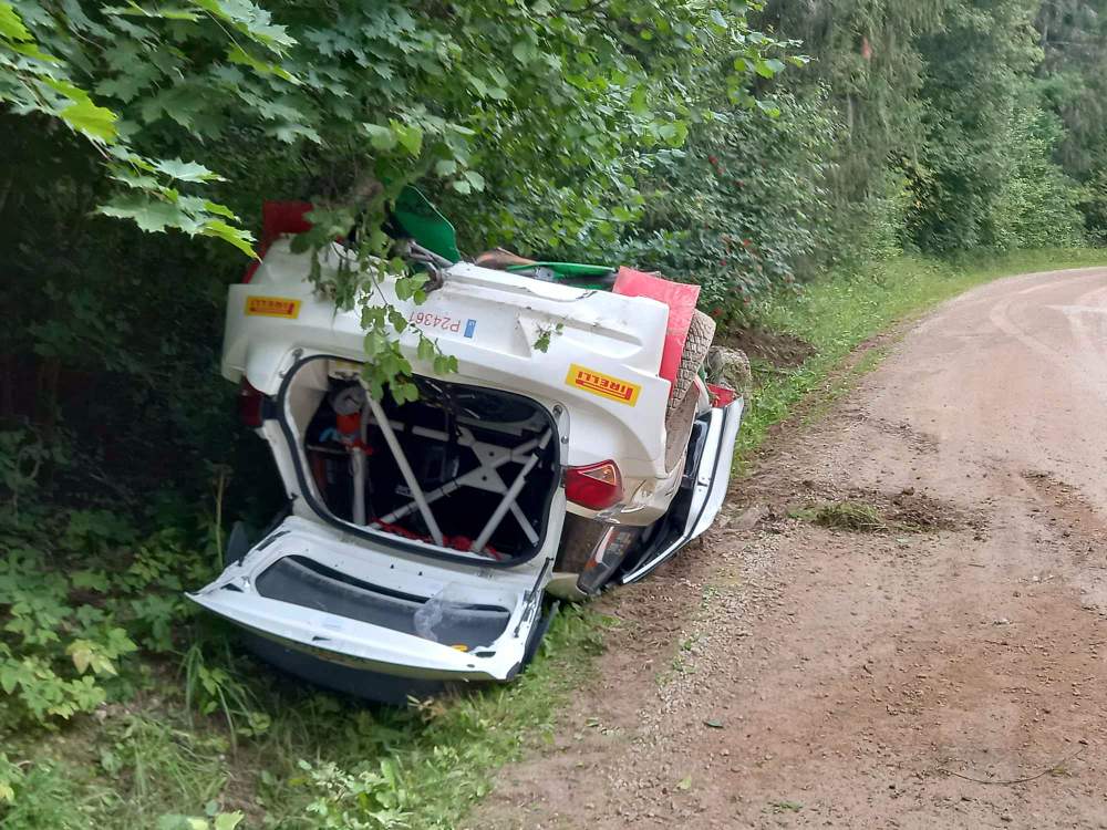 Egidijus Valeiša ja Mindaugas Varža Paide rallil, Foto: Remo Arniste