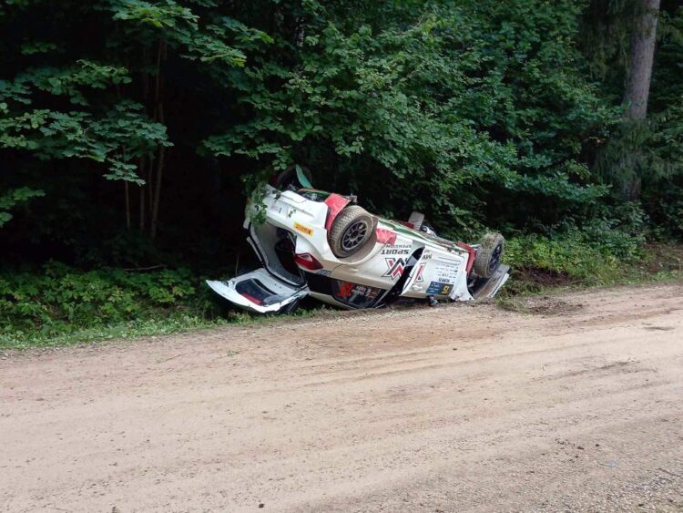 Egidijus Valeiša ja Mindaugas Varža Paide rallil, Foto: Remo Arniste 