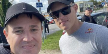 Asko Jõesma püüdis Ott Tänaku pildile Paide rallipargis. Foto: Asko Jõesma / Rallirahvas