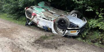 Egidijus Valeiša ja Mindaugas Varža Paide rallil, Foto: Gevin Peet