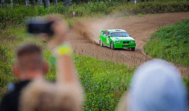 Taavi Niinemets ja Esko Allika Cesise rallil, Foto: Marleen Maask / Ralli.ee