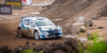 Priit Koik ja Kristo Tamm Cesise rallil, Foto: Marleen Maask / Ralli.ee