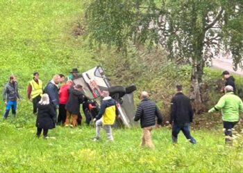 Väga kahju! Ott Tänak tegi kolmandal katsel tõsise avarii ning katse peatati