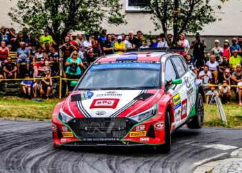 Sarja liider Hayden Paddon Tšehhi rallil 2024, Foto: @World / Red Bull Content Pool