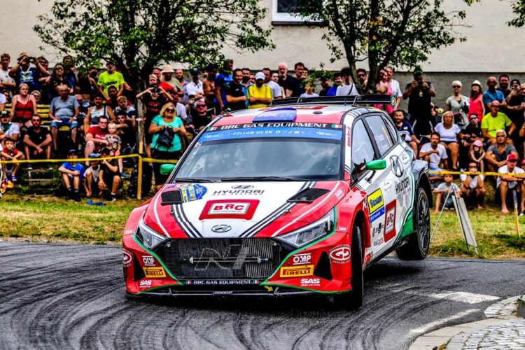 Sarja liider Hayden Paddon Tšehhi rallil 2024, Foto: @World / Red Bull Content Pool