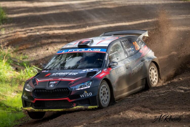 SUUR GALERII: Ott Tänak, Robert Virves, Georg Linnamäe ja Romet Jürgenson Soome MM-rallil 2024