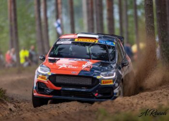 Romet Jürgenson ja Siim Oja Soome MM-ralli 2024, Foto: Andres Raava