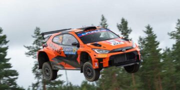 Georg Linnamäe ja James Morgan, Soome MM-ralli 2024, Foto: Andres Raava