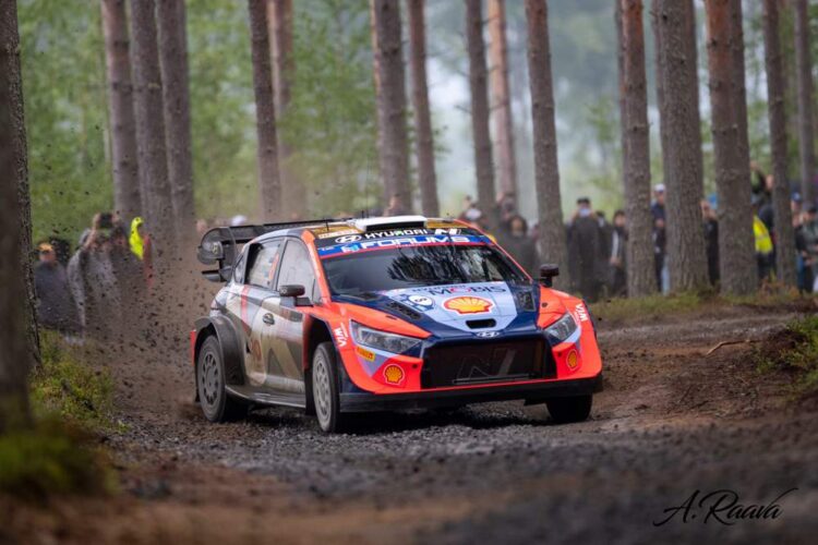 Ott Tänak ja Martin Järveoja Soome MM-ralli 2024, Foto: Andres Raava