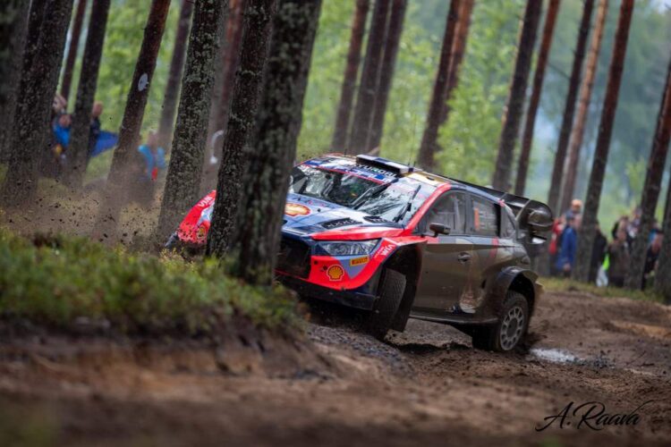 Esapekka Lappi avarii Soome rallil, Foto: Andres Raava / Ralli.ee