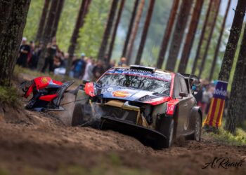 Esapekka Lappi avarii Soome rallil, Foto: Andres Raava / Ralli.ee