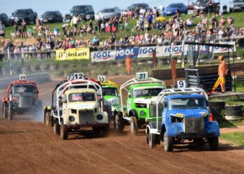 Veiko Hirsnik (nr 9) võitis klassi GAZ-51/52. Foto: Taivo Treumuth