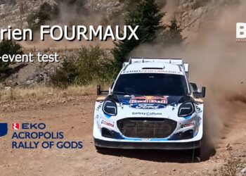 VIDEOD: Adrien Fourmaux alustas esimesena Kreeka MM-ralli eelsete testidega